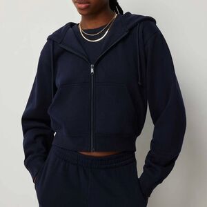 Ardene Dark blue cropped hoodie